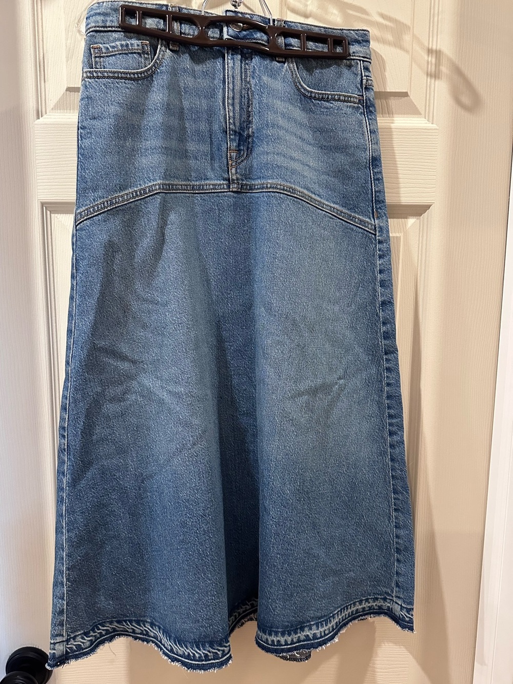 Denim RW&CO. A-Line Skirt